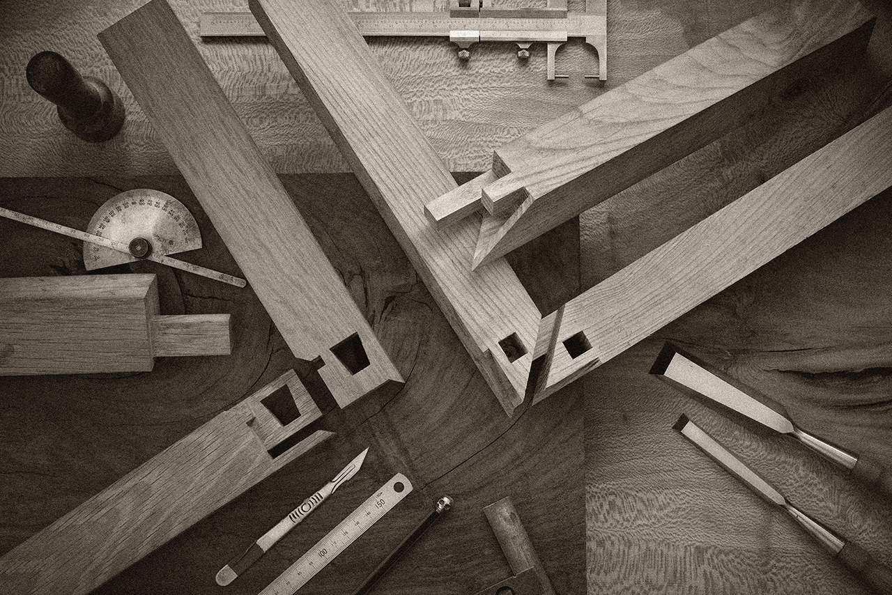 A carpenters workbench